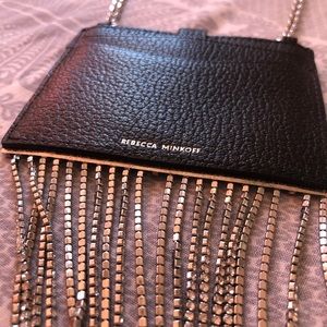 REBECCA MINKOFF. CROSSBODY BLING MINI WALLET